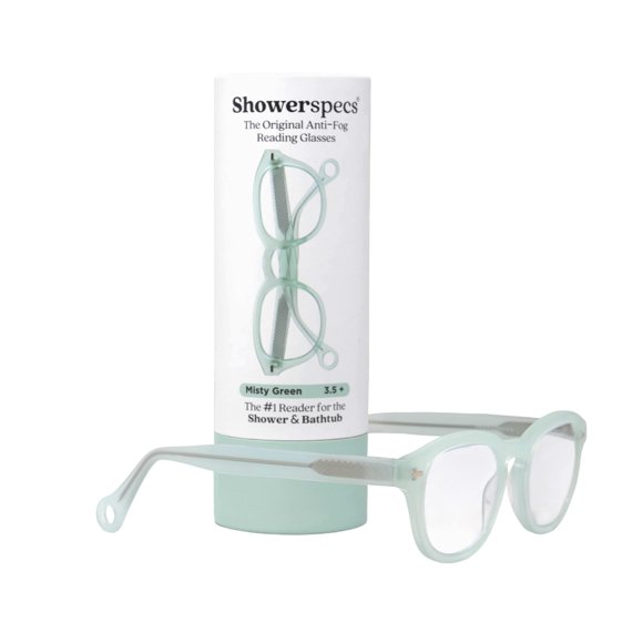 Gafas Correctivas Showerspecs 2.5+ Antivaho Verde Brumoso