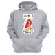 thumbnail image 1 of Polerón Canguro Karol G Gris Claro Talla S Unisex, 1 of 3