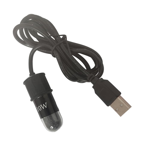 Magideal - Mini Calentador De Tanque De Peces Para 5/10/20 Galones, Controlador De Temperatura Externo, Barra De Calentamiento Usb Led, Calentador De Acuario Sum