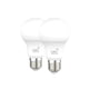 thumbnail image 2 of Ampolletas Led E27 luz cálida 3000K 9W Kit 2un - Macrotel, 2 of 2