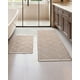 thumbnail image 1 of Set de Alfombrillas de Baño Furicher Waffle 51x120 cm y 46x76 cm, 1 of 7