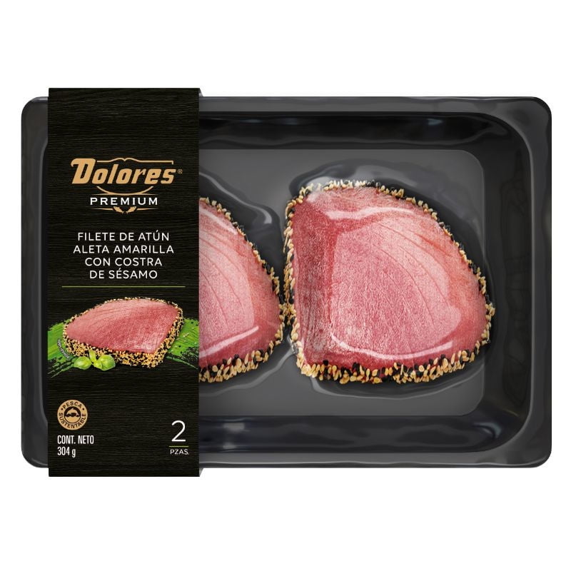 Atún Sésamo Filete 304 gr Dolores