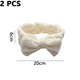 thumbnail image 2 of Diademas de belleza para mujer, extra suaves y ultraabsorbentes, cómodas para lavar el maquillaje, la ducha, el cuidado facial, el spa, banda gruesa para el cabello para niñas., 2 of 5