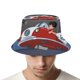 thumbnail image 4 of Jorge Encoge Sombrero bucket para adultos, gorra de protección solar, sombrero de pescador plegable para viajes al aire libre, pesca y actividades de verano, 4 of 6