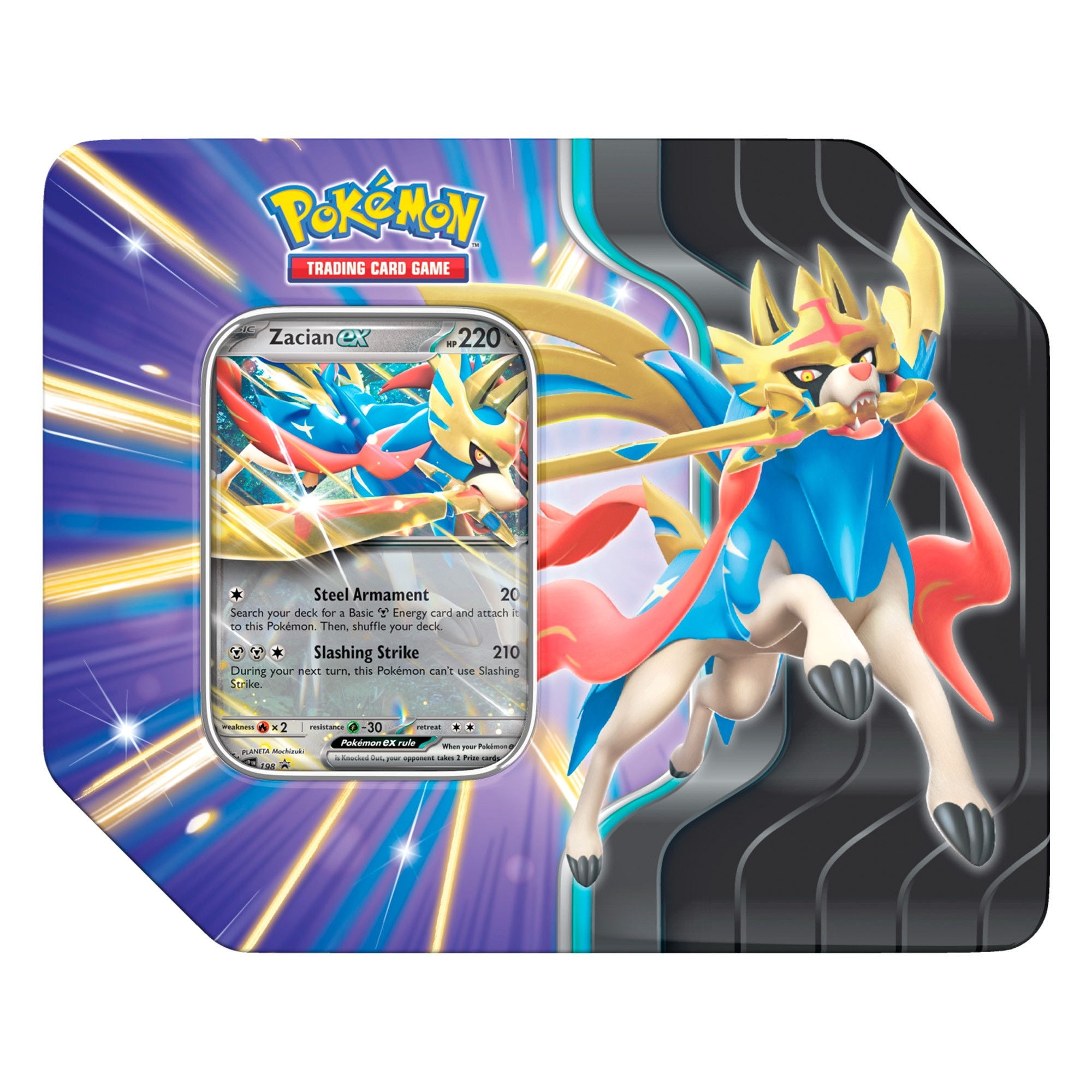 Juego De Cartas Pokemon Tcg Slashing Legends Tin Español