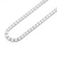 thumbnail image 2 of Collar de Tenis de Moissanita 56cttw-90cttw para Mujer Hombres Piedra Principal 1Uds Color D VVS1 Cadena de Diamantes de Plata de Ley Collar con Certificado de Autenticidad GRA, 2 of 8