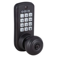 Cerradura Digital Odis Con Pomo 6500 Negra