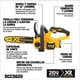 thumbnail image 2 of Motosierra 20v Sin Carbones Y Sin Batería Dewalt Dccs620 amarillo, 2 of 4