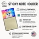 thumbnail image 3 of Dispensador Recargable Con Soporte Para Notas Adhesivas Samoyed Hippie Dawg, 3 of 7