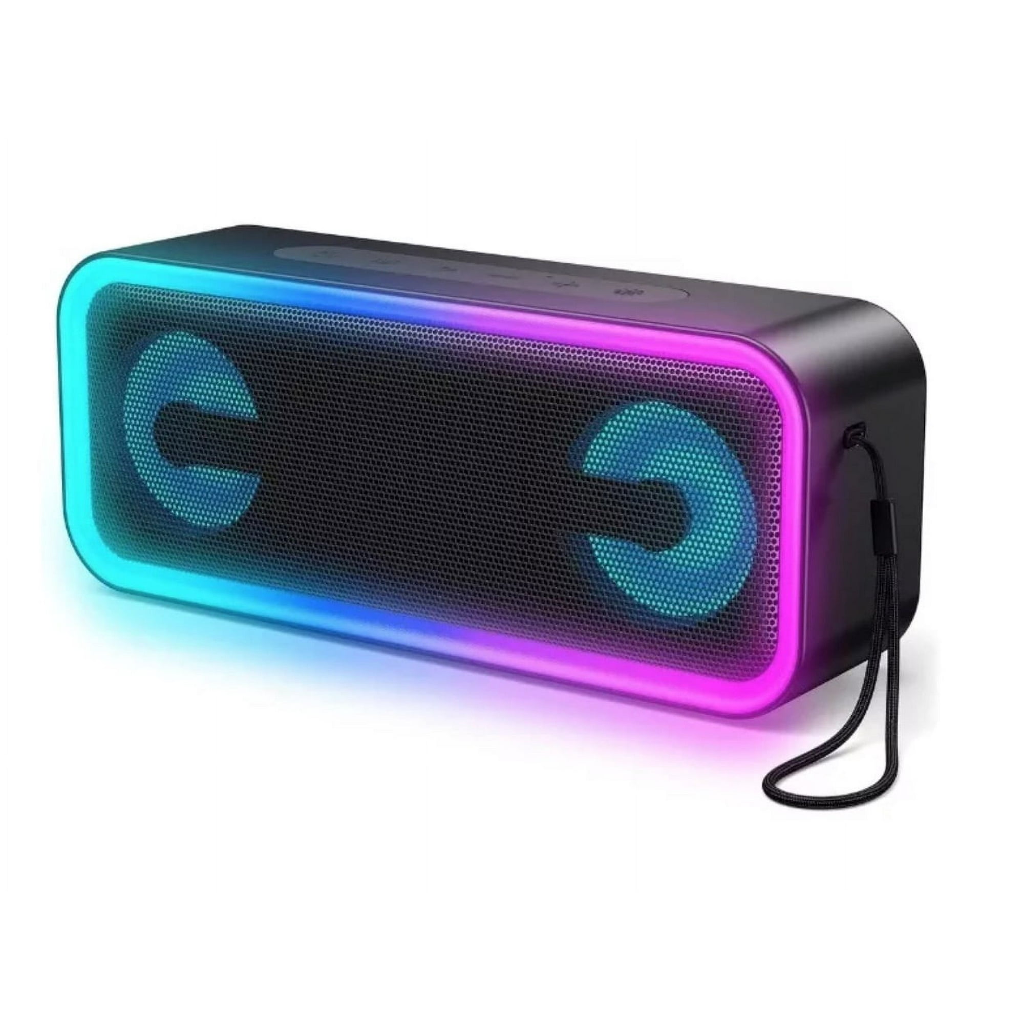 Tomasstore - Parlante Portatil Bluetooth Portátil Rgb Usb Sk5 Rectangular