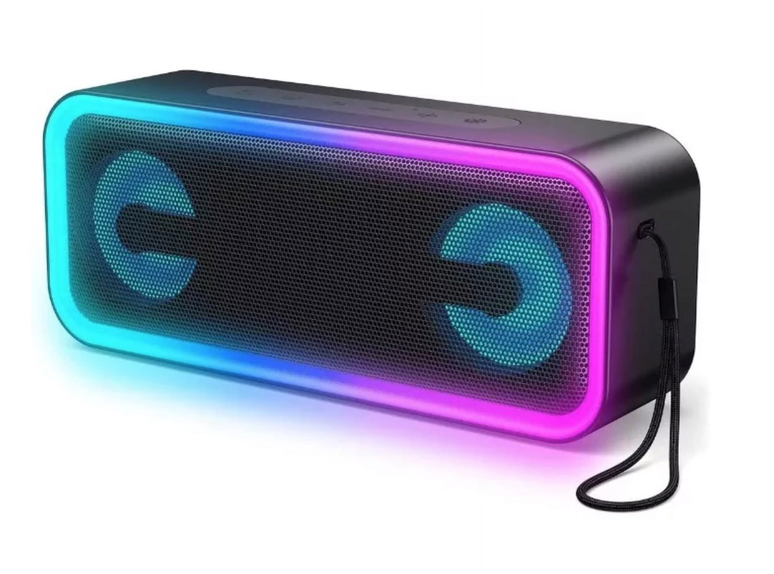 Tomasstore - Parlante Portatil Bluetooth Portátil Rgb Usb Sk5 Rectangular