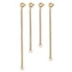 thumbnail image 4 of Cadena De Extensión Extendida De Acero Inoxidable Para Fabricación De Joyas DIY, Reparación De Oro, 4 Piezas, 4 of 5