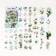 thumbnail image 1 of 100pcs Kawai Vintage Plant Flower Stickers - Perfect for Laptops, Guitars, Fridges, and More!, 1 of 5