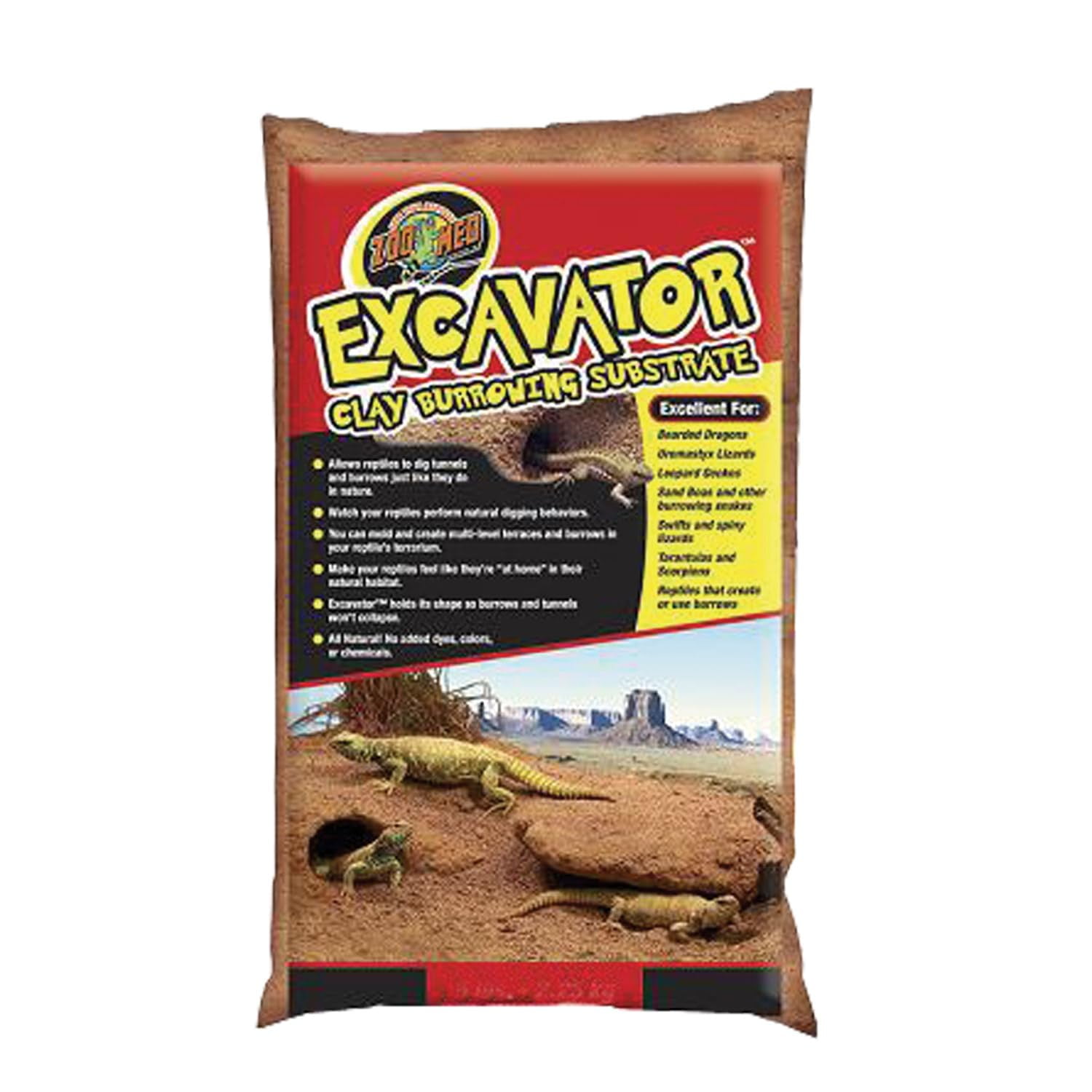 Sustrato para excavar Zoo Med Excavator Clay 4.54 kg