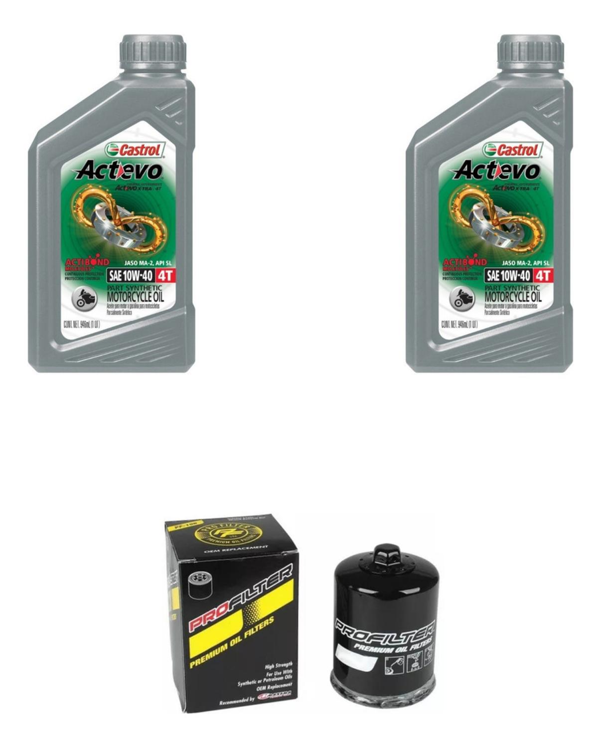 Motul - Kit Mantencion Hyosung Gd250R Gd250N (2Lsemicastrol+Filtro)