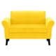 thumbnail image 1 of Banqueta Baul + Respaldo Lua 2c Felpa 20 Amarillo, 1 of 5