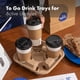 thumbnail image 5 of Bandejas Transportadoras De Bebidas Desechables 4 Tazas Paquete De 45, 5 of 7