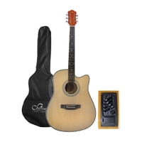 Guitarra Electroacustica Sevillana 41 Pulgadas Con Funda 8462