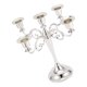 thumbnail image 2 of Candelabro De Metal De 5 Velas Candelabro 10 '' Candelero Soporte De Vela Plata, 2 of 5