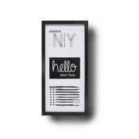 Vgo - Marco Mad Collage Negro 13X18 Cm / 3F