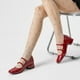 thumbnail image 2 of Zapatos Mary Jane Charol  Burdeo Taco Mujer Weide YL66, 2 of 8