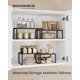 thumbnail image 2 of Estante organizador de armario SONGMICS Kitchen, madera de nogal natural, 2 of 7