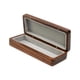 thumbnail image 3 of Estuche para anteojos Estuche para guardar anteojos de madera (las gafas no están incluidas) Estuche protector portátil Estuche para anteojos con , marrón oscuro, 3 of 5