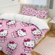 thumbnail image 1 of Pale Hello Kitty Comforter Set Soft 3 Pcs Twin Bedding Sets Thicken for All Season, 1 of 5