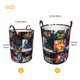 thumbnail image 5 of Star Wars Cesta de lavandería de gran capacidad redonda con asa, bolsa para ropa sucia plegable, almacenamiento para dormitorio, baño y lavadero 44x35 cm, 5 of 6