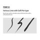 thumbnail image 3 of Pincel delineador ETUDE Drawing Show #BK801 negro de larga duración, 3 of 6