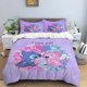 thumbnail image 1 of Stitch Duvet Cover Sets Pillowcase Bedding Set Kids Children Princess Gift Girls Single Queen King Size Bed Linen, 1 of 5