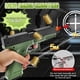 thumbnail image 5 of Pistola de juguete Soft Bullet Witcrety con 100 balas blandas, color verde, 5 of 8