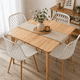 thumbnail image 3 of Mesa Oslo Madera 60x60 Natural para Comedor, 3 of 5