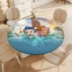 thumbnail image 4 of Mantel Redondo Ajustado Desmarcar Bubble Guppies 120cm, 4 of 6