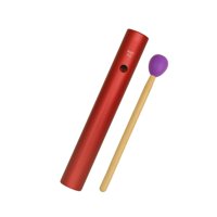 Magideal - Wah Tube-Banda De Tubo De Percusión Para Educación Temprana, Acompañamiento Profesional Para Fiesta, Instrumento De Música Portátil, Instrumento Guiro Rojo