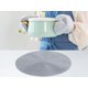thumbnail image 5 of REGALWOVEN Manteles Rústicos Juego de 6 Manteles Tejidos para Decoración de Mesa de Comedor Interior Exterior Lavables Mantel de Cocina Limpiar con Paño Gris Claro 15x15 pulgadas, 5 of 7