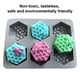 thumbnail image 3 of Moldes de silicona con forma de panal de abeja hexagonal 3D para hacer jabón y pasteles artesanales, antiadherentes y sin BPA., 3 of 7