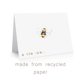 thumbnail image 2 of Tarjetas de felicitación La empresa de tarjetas The Lazy Panda Bee Recycled Paper, 2 of 8