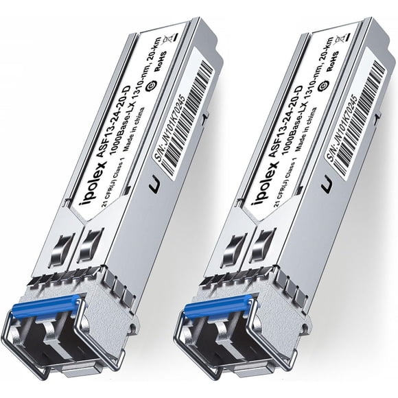 Transceptor SFP ipolex 1.25G 1000BaseLX LC 1310nm 20km