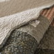 thumbnail image 3 of Juego De Colcha Greenland Home Sedona 100% Algodón Talla Doble Gris, 3 of 7