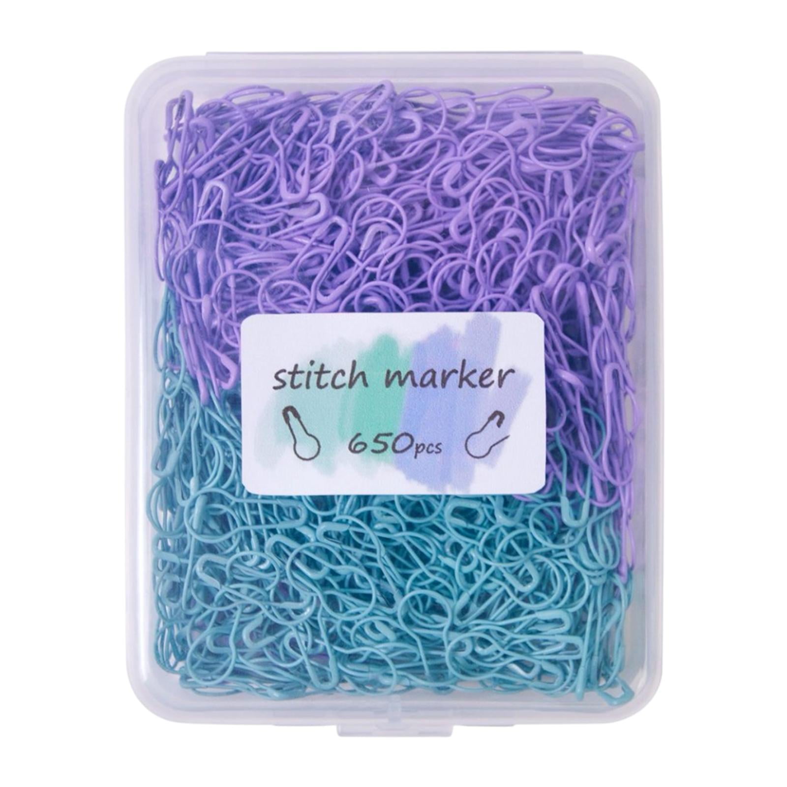 Magideal - Marcadores De Puntada De 650 Piezas Marcadores De Punto De Punto De Punto , Púrpura Púrpura