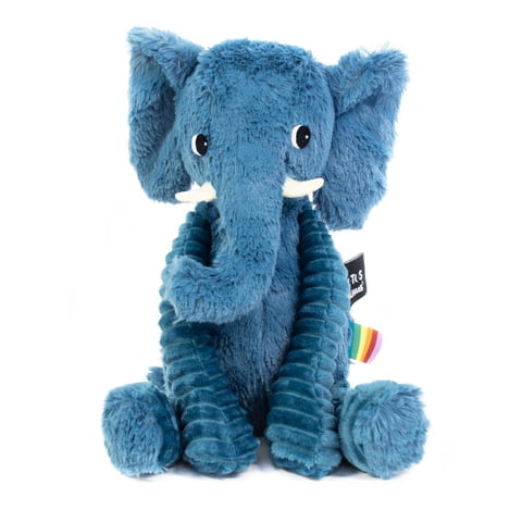Les Ptipotos - Peluche Elefante Dimoitou - Azul