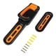 thumbnail image 4 of Soporte De Montaje De Gancho De Pared Para Bicicleta Vertical Estante De Bicicleta Almacenamiento Interior Naranja, 4 of 5