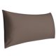 thumbnail image 1 of Funda de Almohada PiccoCasa 300 Hilos de Algodón Egipcio Estándar Café, 1 of 7