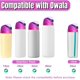 thumbnail image 2 of Tapa de repuesto compatible con Owala Freesip, tapa de repuesto para botella de agua de un botón, antifugas, compatible con vasos Owala de 16 oz, 24 oz, 32 oz y 40 oz (morado), 2 of 6