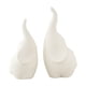 thumbnail image 5 of 2x Figurado De Elefante Escultura De Mesa Linda Para Mantel Decorative Baño Blanco, 5 of 5