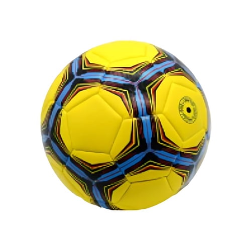 Genérico - Balón De Fútbol Pvc Talla 5 Amarillo