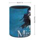 thumbnail image 2 of Los Miserables-theme Cylinder Pen Holder Pencil Organizer with Flannel Lining PVC Leather Material Cardboard Base for study work 10*8CM, 2 of 6