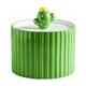 thumbnail image 1 of Fuente y dispensador de agua para gatos, dispensador de agua de cerámica, flujo de circulación automático, agua potable, boca no mojada, bebedero para mascotas, verde, 1 of 5