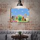 thumbnail image 4 of Tiny Bunch Baby TV Cartel Metálico, Decoración de Pared de Cartel Metálico Personalizado para Regalos de Fans, Amigos, Familia y Amantes 20*30CM, 4 of 6